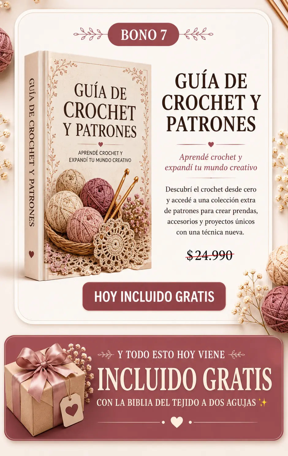 Bonos de La Biblia del Tejido