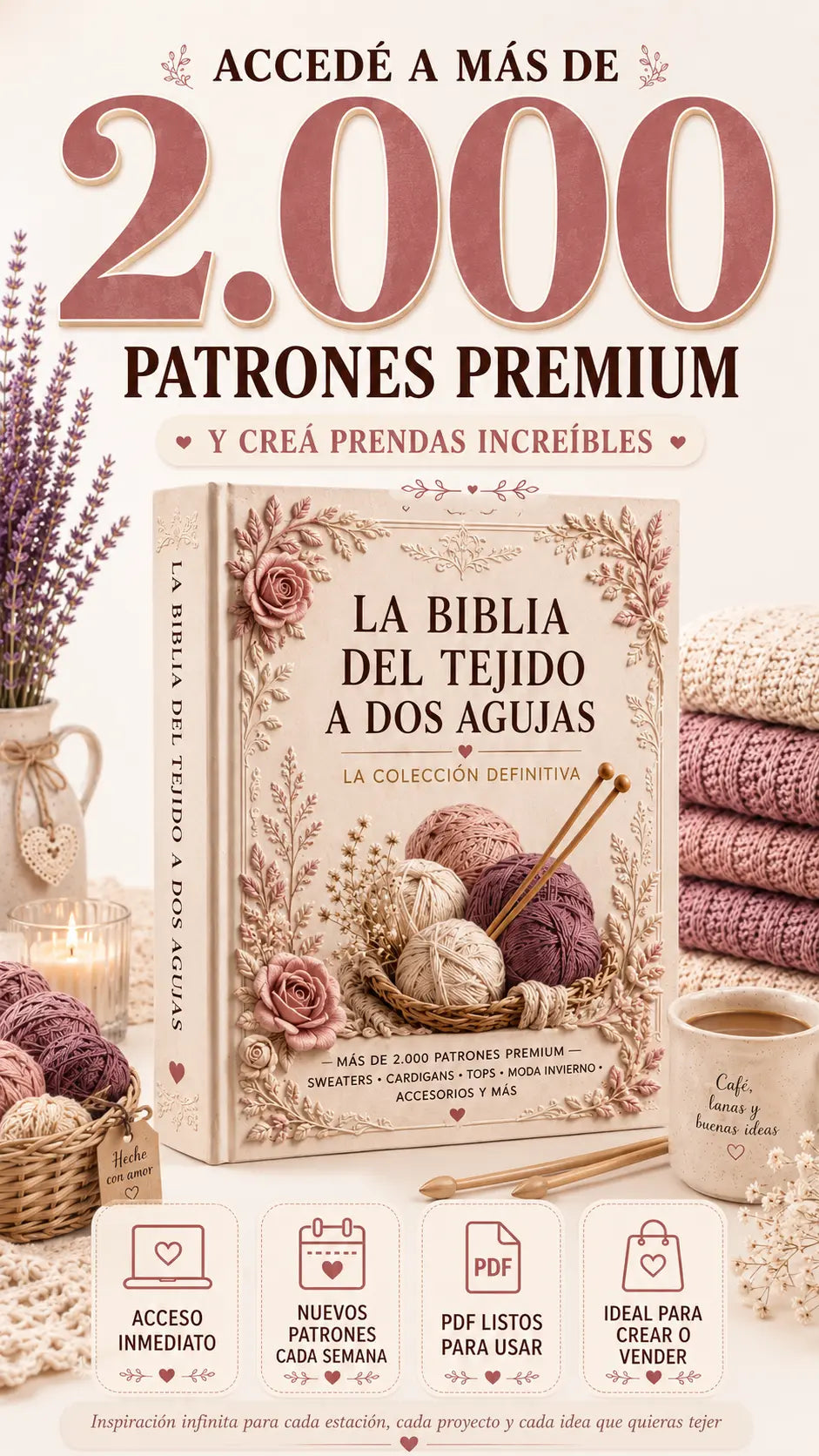 La Biblia del Tejido a Dos Agujas