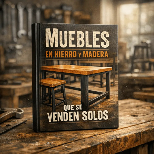 Muebles de Hierro y Madera Que Se Venden Por MILES 💰