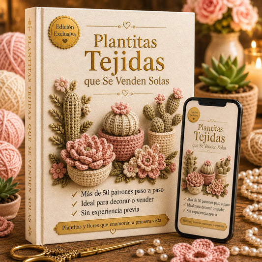 Plantitas Tejidas Que Se Venden Solas 💰