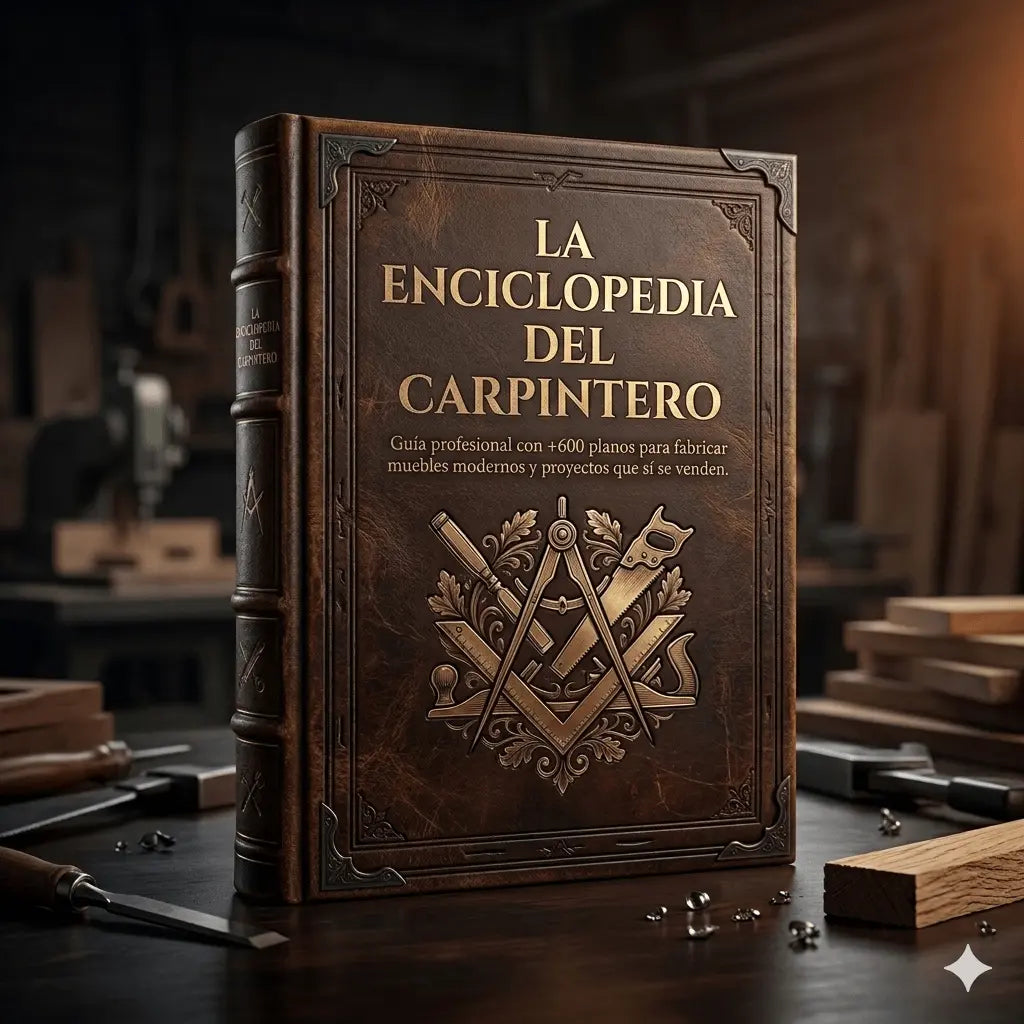 La Enciclopedia Del Carpintero: Todo lo que necesitas para ser carpintero profesional 🔥